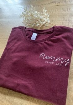 T-shirt Mommy since ... 