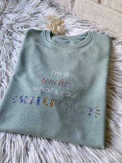 Sweater teacher