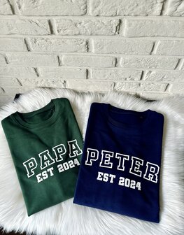 T-shirt Papa est ... 