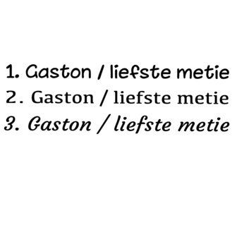 Kousen strepen zwart - maat 37 - 41
