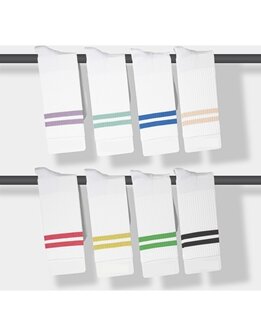 Kousen strepen oranjet - maat 37 - 41