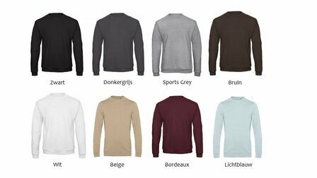 Sweater man - heather green - L