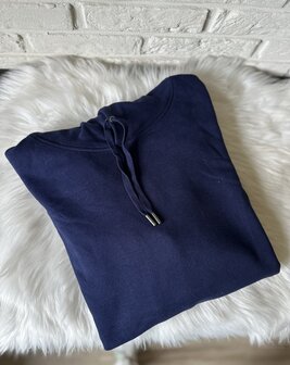 Hoodie man - navy - L