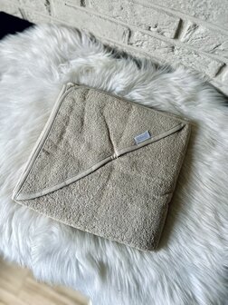 Badcape beige