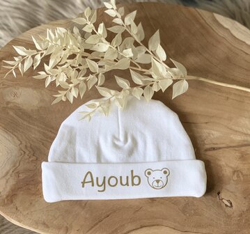 Baby mutsje: roest
