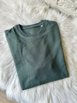 Sweater vrouw - khaki - S