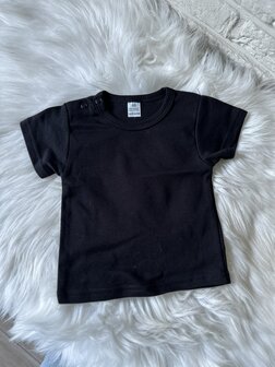 T-shirt zwart - 56