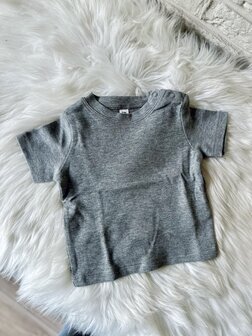 T-shirt sports grey - 3-6 maanden