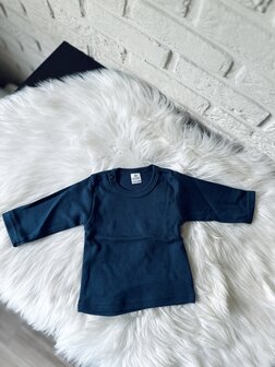 T-shirt petrol lange mouwen - 56