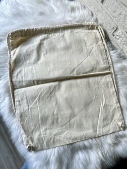 Rugzakje met naam - natural