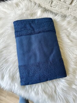 handdoek - navy - 70 x 140 cm