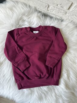 Sweater - bordeaux - 80
