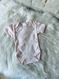 Romper - lichtroze - maat 56
