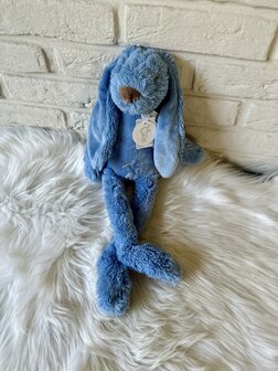 Knuffel happy horse - diepblauw