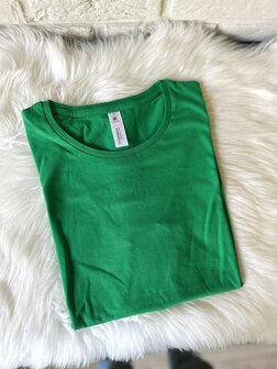 T-shirt vrouw - kelly green - XL