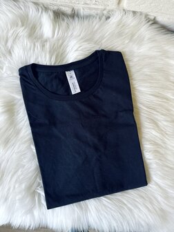 T-shirt vrouw - navy - M