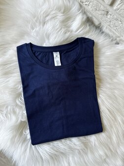 T-shirt vrouw - navy - M - 2