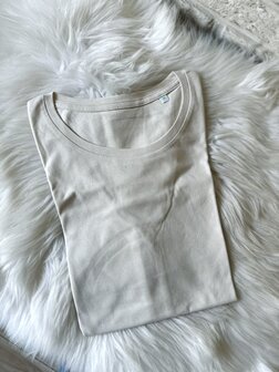 T-shirt vrouw - natural - M