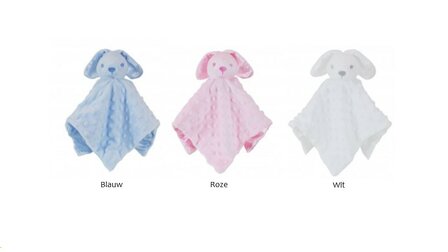 Knuffeldoekje Konijn - roze