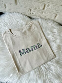 T-shirt bloemenmotief
