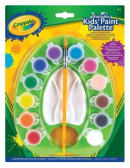 Houten verfset incl. verf - Halloween