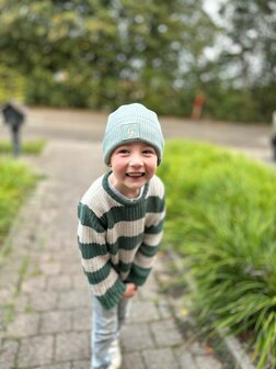 Gepersonaliseerde muts voor kinderen - letter