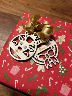 Cadeaulabel - Rendier