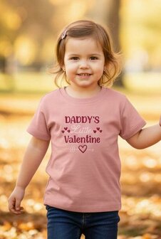 T-shirt - Daddy's little Valentine