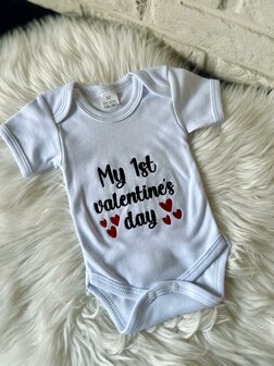 Romper - My first Valentine's day