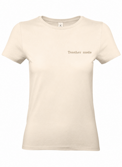 T-shirt teacher mode