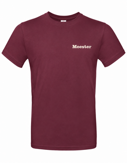 T-shirt meester