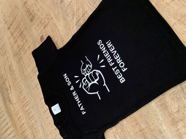 T-shirt father & son, best friends forever 
