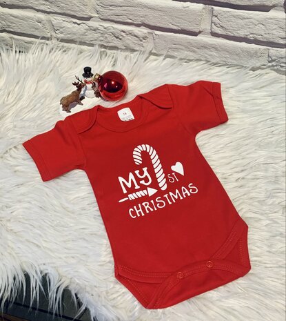 Romper my 1st Christmas - snoep