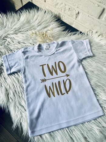 T-shirt two wild