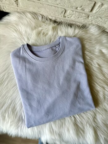 Sweater vrouw - lila - L