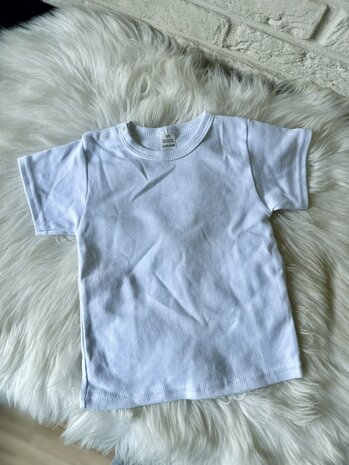 T-shirt wit - 86