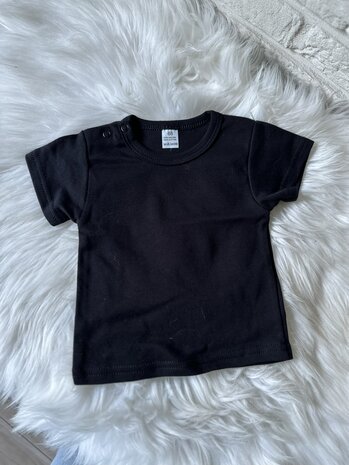 T-shirt zwart - 56