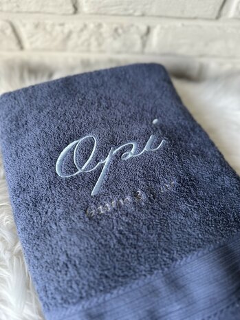 handdoek - 70 x 140 cm - navy 