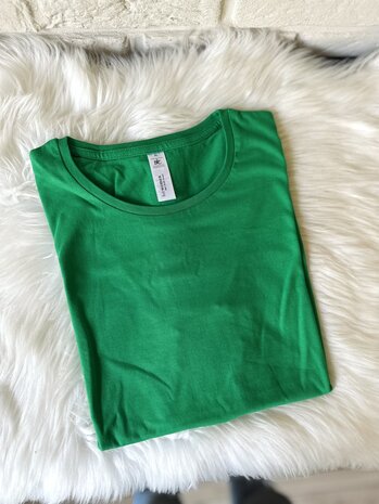 T-shirt vrouw - kelly green - XL