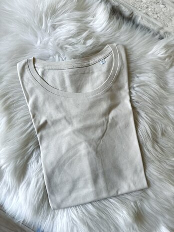 T-shirt vrouw - natural - M
