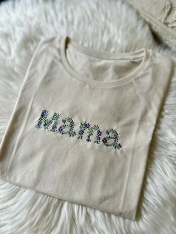 T-shirt bloemenmotief