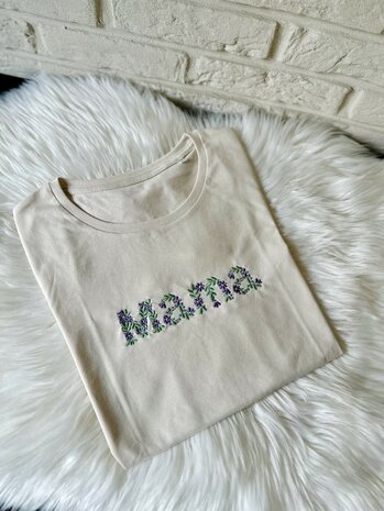 T-shirt bloemenmotief
