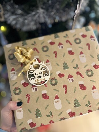 Cadeaulabel - Rendier