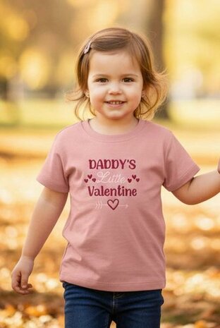 T-shirt - Daddy's little Valentine