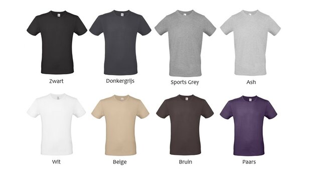 T-shirt cool dad club - regenboog