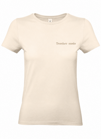 T-shirt teacher mode