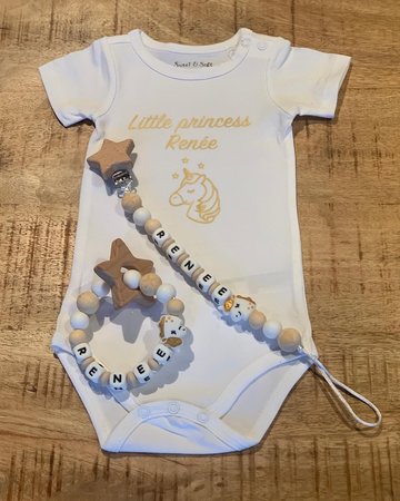 Gepersonaliseerd rompertje - unicorn