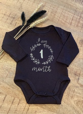 Leeftijd rompertje - blaadjes