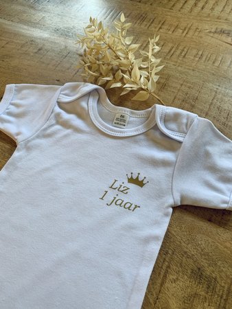 Leeftijd rompertje - kroontje