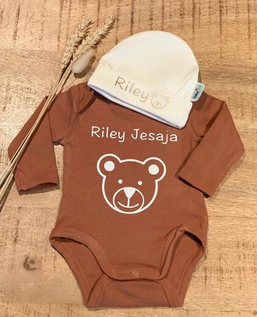 Gepersonaliseerd rompertje - beertje